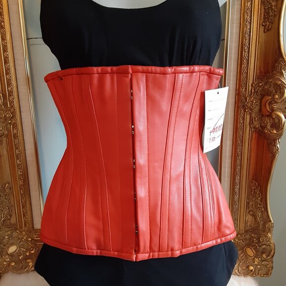 NWT SMALL 24" Tight Lacing Bee Corset Steel Boned - Picture 15 of 16